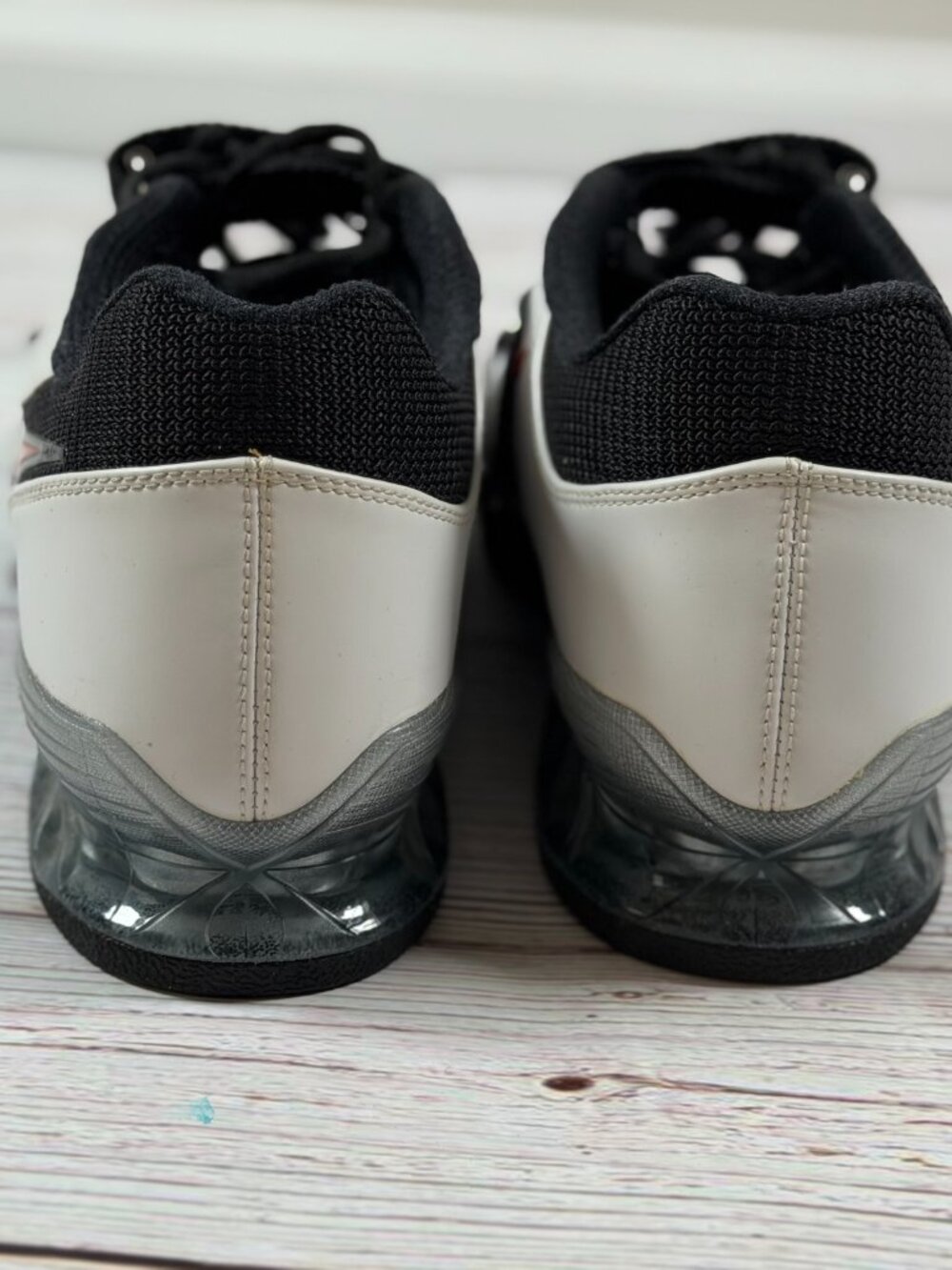 Nike Romaleos 2 Weightlifting Shoes White Black Red Men’s Size 13 - Picture 10 of 10